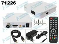 Ресивер цифровой телевизионный DVB-T2 REFLECT CITY + медиаплеер (шнур HDMI-HDMI)