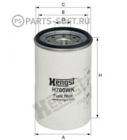 HENGST FILTER H700WK Фильтр топливный