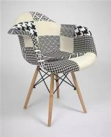 Кресло Eames 620-12-1 (White and Black PW-02)