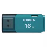 Флешка USB Toshiba Kioxia TransMemory U202 16ГБ, USB2.0, голубой [lu202l016gg4]