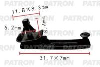 Клипса Пластмассовая Acura,Honda Применяемость: Кузов - Уплотнитель PATRON арт. P37-1980