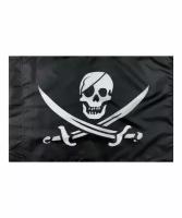 Флаг пиратский 40*60