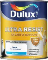 Краска Dulux Ultra Resist Кухня и Ванная матовая BC 0,9 л