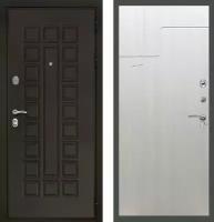 Дверь входная (стальная, металлическая) Сенатор Престиж 3К ФЛ-246 "Лиственница бежевая"