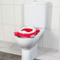 Дорожный горшок HandyPotty в фирменной сумке, цвет коралловый