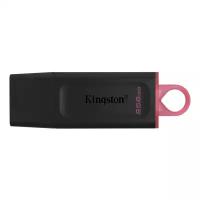 Флеш-память Kingston DataTraveler Exodia, USB 3.2 G1, роз/чер, DTX/256GB 1272365