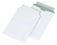 Пакет картонный белый UltraPack A4, 240x315, 300 г/м2, лента, 10шт/уп