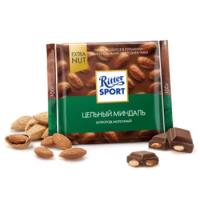 Шоколад Ritter Sport цельным миндалем