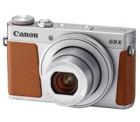 Компактный фотоаппарат CANON PowerShot G9 X Mark II, серебристый