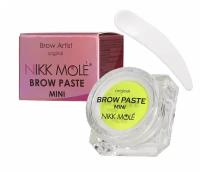 Brow Paste неон MINI Nikk Mole, 10 мл лайм