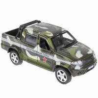 Машина Технопарк UAZ Pickup Военный инерционная 259367