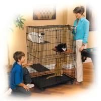 MidWest - Клетка для кошек Cat Playpens 90х59х121h см