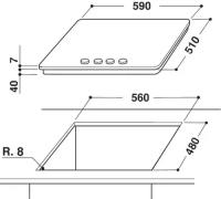 Газовая варочная панель Whirlpool GMW 6422/IXL EE