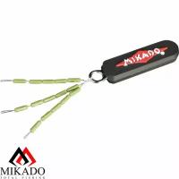 Стоппоры для бойлов Mikado тонущие (зелёный) (AMC-11684)