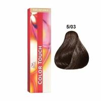 WELLA Color Touch Pure Naturals Оттеночная краска без аммиака оттенок 5/03