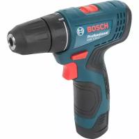 Дрель-шуруповерт аккумуляторная Bosch GSR 120, 12 В Li-ion 2x2 Ач