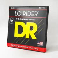 Струны для Бас гитары 30-125 DR MH6-30 Lo-Rider Stainless Steel