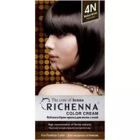 RICHENNA Краска для волос без аммиака с экстрактом хны, Корея, 4N Brown