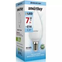 Светодиодная LED лампа Smartbuy SBL-С37-07W-40K-E14 дневной свет