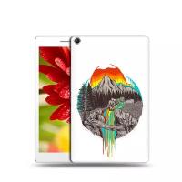 Чехол задняя-панель-накладка-бампер MyPads Радужный водопад для Asus Zenpad 8.0 Z380/Z380KL/Z380C/P024 противоударный