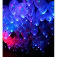 100 светящихся шаров с гелием