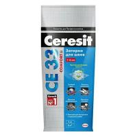 Ceresit CE 33 Comfort / Церезит затирка для плитки (2 кг), 55 светло-коричневый
