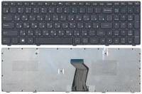 Клавиатура для ноутбука Lenovo G500 G505 G505A G510 G700 G700A G710 черная с черной рамкой