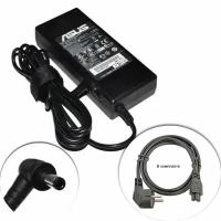 Для ASUS N61Jv Зарядное устройство блок питания ноутбука (Зарядка адаптер + сетевой кабель/ шнур)