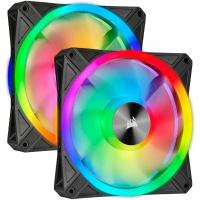 Вентилятор Corsair iCUE QL140 RGB (CO-9050100-WW) 140mm PWM Dual Fan Kit with Lighting Node CORE