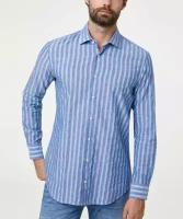 Мужская рубашка Pierre Cardin длинный рукав Le Bleu (08447/000/27057/9001 Размер 39)