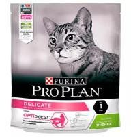 Корма для кошек Purina Pro Plan Cat Adult Delicate Lamb