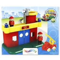 Фигурка Viking Toys Пожарная станция 2 человечка