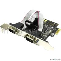 Espada Контроллер Pci-e, 2S port, Mcs9922, Fg-emt03c-1-bu01, oem (38478)