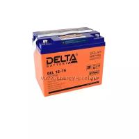 Аккумуляторные батареи Delta GEL 12-75