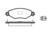 REMSA 064310 643 10_=FO688181=654 010B-SX=223735!колодки дисковые п.\ Peugeot 206 1.1i-1.9D 97-01/306 1.4 97-00