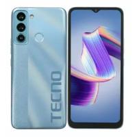 6.5 Смартфон Tecno POP 5 LTE 32 ГБ голубой 4x(1.6 ГГц. 1.2 ГГц). 2 Гб. 2 SIM. IPS. 1560x720. камера 8+0.08 Мп. 4G. GPS. FM. 5000 мА*ч