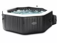 Intex 28458 (201х71, аэор+гидро) Надувной бассейн джакузи PureSpa Jet and Bubble Deluxe