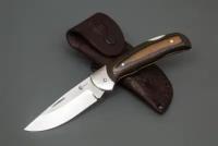 Складной нож из стали VG-10«Клык», рукоять пластик G-10 (цвет коричневый)