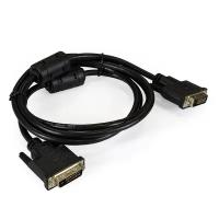 Exegate Кабель DVI-D Dual Link ExeGate EX-CC-DVI2F-1.8, позолоченные контакты, с ферритовыми кольцами (1.8м) (oem)