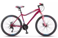 Велосипед Stels Miss 5000 MD 26 V020 (2021) 18 вишневый/розовый (требует финальной сборки)