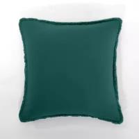 Чехол LaRedoute На подушку из льнавискозы ODORIE 40 x 40 см зеленый