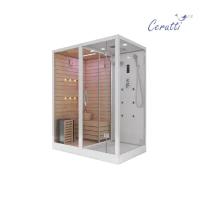 Сауна Ceruttispa ALBANO-L White 1800x1100x2230 мм