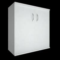 Шкаф для документов низкий широкий (2 низкие двери ЛДСП) RIVA А.СТ-3.1 Белый 770х365х828