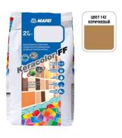 Mapei Затирка Mapei Keracolor FF 142 коричневая 2 кг