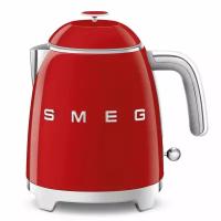 Мини чайник электрический 0,8л Smeg красный