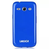 Чехол силиконовый для Samsung Galaxy Star Advance G350E iMUCA Colorful Case TPU (Голубой)