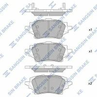 Колодки Тормозные SANGSINBRAKE SP4339