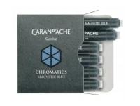 Caran D’Ache Картридж Caran d`Ache Chromatics Magnetic Blue для перьевых ручек 6шт 8021.149