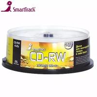 Диск SMART TRACK CD-RW 80min 4-12x CB-25 (25шт.)