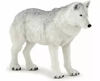 Полярный волк 9,5 см Canis lupus tundrarum фигурка-игрушка дикого животного